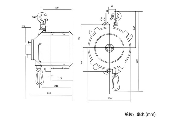 弹簧平衡器 弹簧平衡器